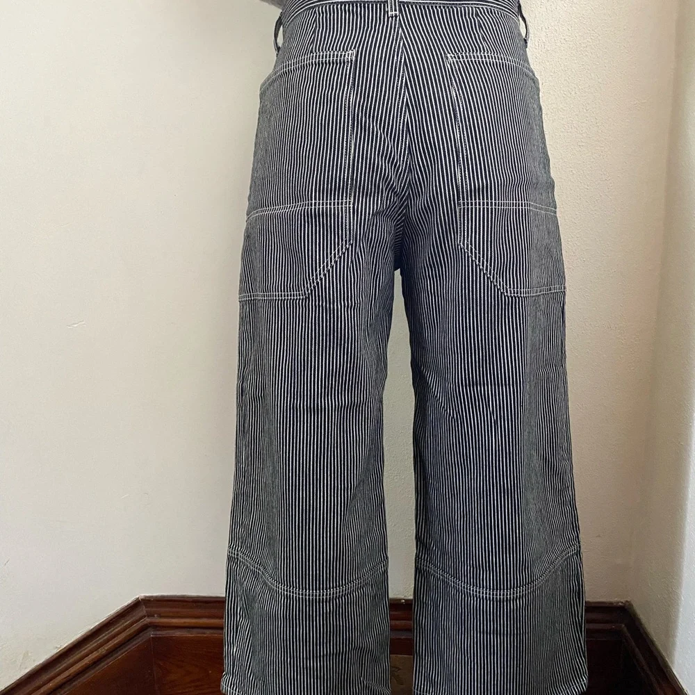 Everlane Hickory Stripe Gardener Jeans - Picture 3 of 8